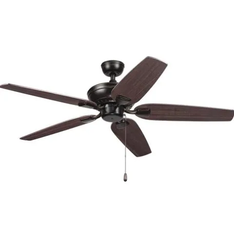 Hot Sale Patriot Lighting™ Lincoln Park Ii 52″ Oil-Rubbed Bronze Indoor Led Ceiling Fan