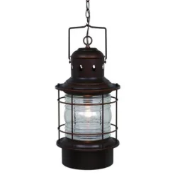 Hot Sale Patriot Lighting® Bainbridge Burnished Bronze Outdoor Pendant Light