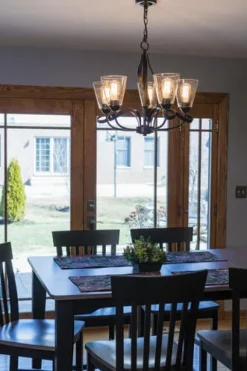 Hot Sale Patriot Lighting® Cinta Oil Rubbed Bronze 5 Light Chandelier