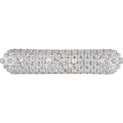 Hot Sale Patriot Lighting® Elegant Home Taryn Chrome 4-Light Vanity Light