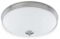 Hot Sale Patriot Lighting® Legend Brushed Nickel Integrated Led Flush Mount Ceiling Light