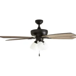 Hot Sale Patriot Lighting™ Tisbury Ii 52″ Bronze Indoor Led Ceiling Fan