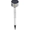 Hot Sale Patriot Lighting® Solar Integrated Led Foley Stainless Steel Landscape Light