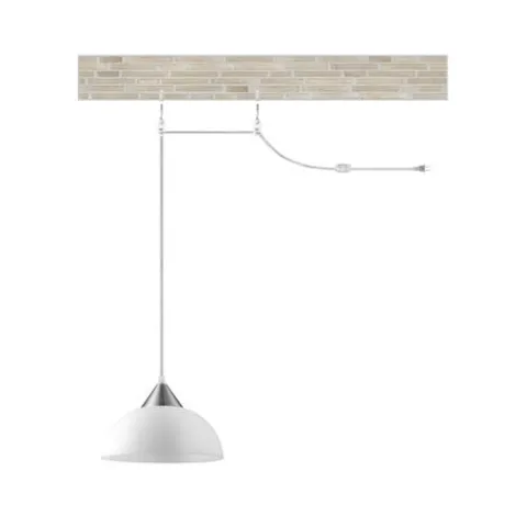 Hot Sale Patriot Lighting® Maddie Brushed Nickel Swag Pendant