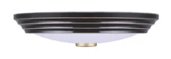 Hot Sale Patriot Lighting® Lyra Rubbed Bronze Integrated Led Flush Mount Ceiling Light