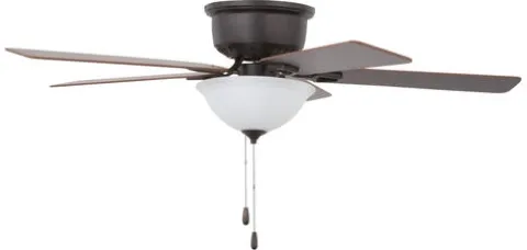 Hot Sale Patriot Lighting™ Alston 52″ Bronze Indoor Led Ceiling Fan
