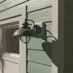 Hot Sale Patriot Lighting® Harwich Textured Gray Outdoor Wall Light