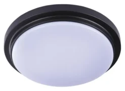 Hot Sale Patriot Lighting® Flinn Black Led Flush Mount Ceiling Light 2-Pack