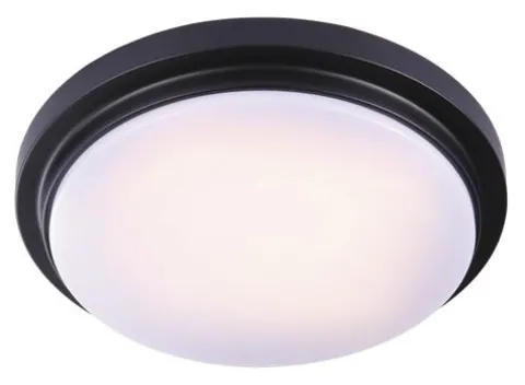 Hot Sale Patriot Lighting® Flinn Black Led Flush Mount Ceiling Light 2-Pack