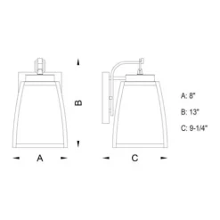 Hot Sale Patriot Lighting® Granville Oil-Burnished Bronze Outdoor Wall Light