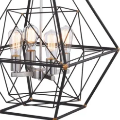 Hot Sale Patriot Lighting® Bartlett Oil Rubbed Bronze 4 Light Pendant