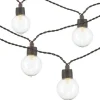 New Patriot Lighting® 39′ 8″ 40-Light Clear Globe Led String Light