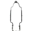 New Patriot Lighting Adjustable Height 8-1/2″ To 10-1/2″ Brushed Nickel Lamp Harp