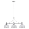 New Patriot Lighting® Beloit Satin Nickel 3 Light Chandelier