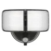 New Patriot Lighting® Bronze Led Dual Head Motion Sensor Outdoor Security Flood Light