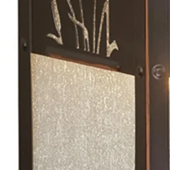 New Patriot Lighting® Cattail Burnished Bronze Outdoor Wall Light