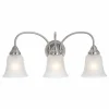 New Patriot Lighting® Chesley Satin Nickel 3-Light Vanity Light