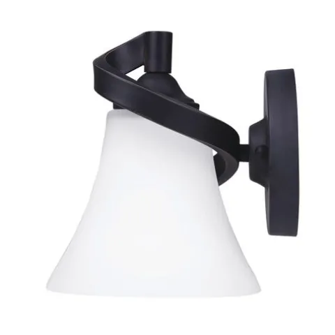 New Patriot Lighting® Dee Rubbed Antique Bronze 1-Light Vanity Light