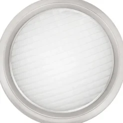 New Patriot Lighting® Devin Brushed Nickel Integrated Led Flush Mount Ceiling Light