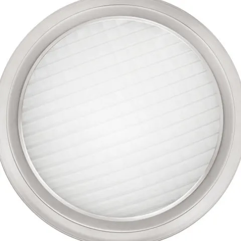New Patriot Lighting® Devin Brushed Nickel Integrated Led Flush Mount Ceiling Light