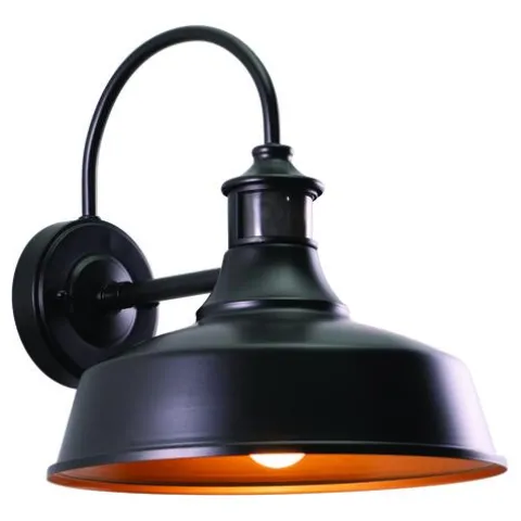 New Patriot Lighting® Dualux® Dorado Dark Bronze Outdoor Wall Light