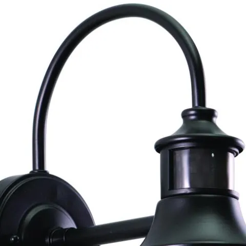 New Patriot Lighting® Dualux® Dorado Dark Bronze Outdoor Wall Light