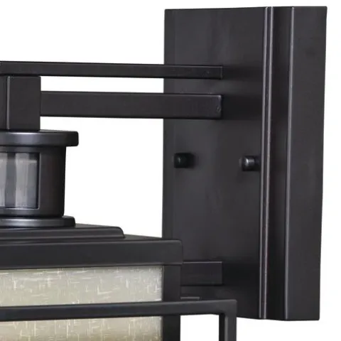 New Patriot Lighting® Dualux® Hyde Park Espresso Bronze Outdoor Wall Light