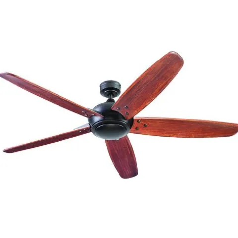 New Patriot Lighting® Elegant Home Hubbard 62″ Bronze Indoor Led Ceiling Fan