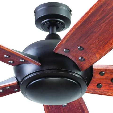 New Patriot Lighting® Elegant Home Hubbard 62″ Bronze Indoor Led Ceiling Fan