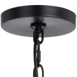 New Patriot Lighting® Grant Black 1 Light Mini Pendant