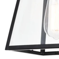 New Patriot Lighting® Grant Black 1 Light Mini Pendant