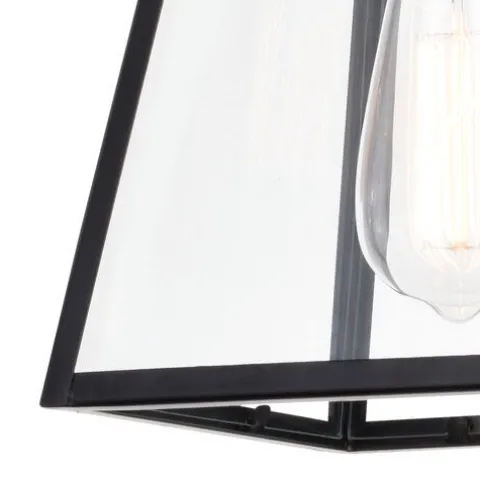 New Patriot Lighting® Grant Black 1 Light Mini Pendant