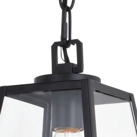 New Patriot Lighting® Grant Black 1 Light Mini Pendant