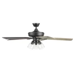 New Patriot Lighting™ Madeline 52″ Matte Black Indoor Led Ceiling Fan
