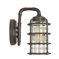 New Patriot Lighting® Randy Bronze Outdoor Wall Light