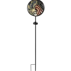 New Patriot Lighting® Solar Led Eagle/Home Of The Brave Landscape Light – Assorted
