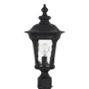 New Patriot Lighting® Tomek Black Outdoor Post Light
