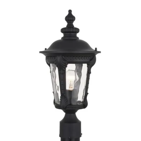 New Patriot Lighting® Tomek Black Outdoor Post Light