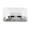 New Patriot Lighting® White Keyhole Motion Sensor Outdoor Wall Light