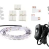 Outlet Patriot Lighting® 78″ Bright White Flexible Plug-In Led Tape Light