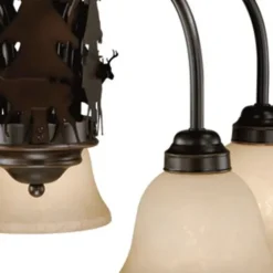 Outlet Patriot Lighting® Bryce 5-Light Burnished Bronze Chandelier
