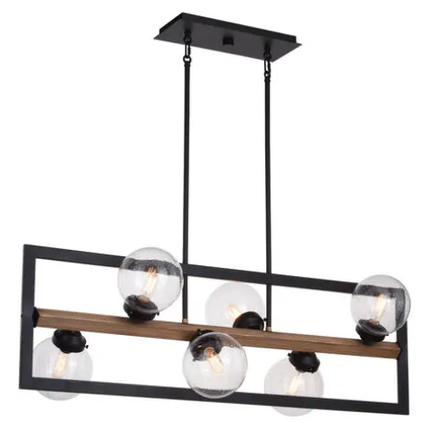 Outlet Patriot Lighting® Bridgeview Oil Rubbed Bronze Chandelier
