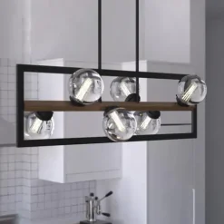 Outlet Patriot Lighting® Bridgeview Oil Rubbed Bronze Chandelier
