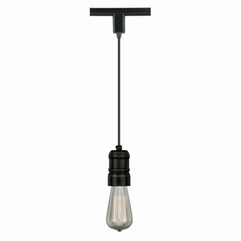 Outlet Patriot Lighting® Bolla 1-Light Bronze Track Lighting Pendant