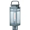 Outlet Patriot Lighting® Clermont Brushed Pewter And Textured Black Post Light