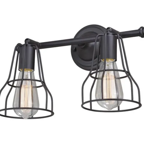 Outlet Patriot Lighting® Clybourn Oil Rubbed Bronze 2 Light Vanity Light