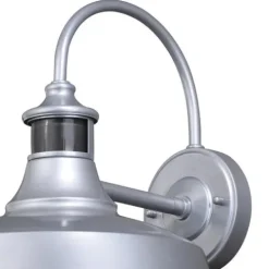 Outlet Patriot Lighting® Dualux® Dorado Satin Silver Outdoor Wall Light