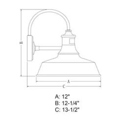 Outlet Patriot Lighting® Dualux® Dorado Satin Silver Outdoor Wall Light