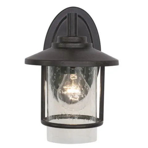 Outlet Patriot Lighting® Elegant Home Miner Bronze 1 Light Indoor Wall Light