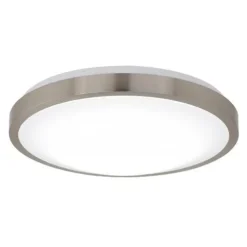 Outlet Patriot Lighting® Lato Satin Nickel Integrated Led Flush Mount Ceiling Light